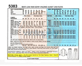 PDF INSTANT DOWNLOAD: 70s Men's Shirt Style Jacket and Flared Pants, Chest 42 (107 cm) Waist 36 (92 cm), McCall's 5383 Vintage Sewing Pattern Reproduction