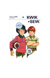 PDF INSTANT DOWNLOAD: Boys' Shirt, Size 4-10 Kwik Sew 806, Vintage Sewing Pattern Reproduction