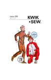 PDF INSTANT DOWNLOAD: 70s Boys' Jogging Suit, Size 4-6-8-10, Kwik Sew 818, Vintage Sewing Pattern Reproduction (Copy)