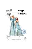 PDF INSTANT DOWNLOAD: 70s Sleeveless Nightgown and Peignoir, Bust 32.5"-45" (83-114 cm) Kwik Sew 876, Vintage Sewing Pattern Reproduction