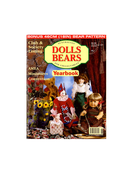 Dolls, Bears and Collectables Vol. 4 No. 5 1997 Bear and Doll Projects Yearbook With Patterns