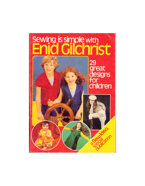 Enid Gilchrist Sewing Is Simple With Enid Gilchrist - Drafting Book 68 pages