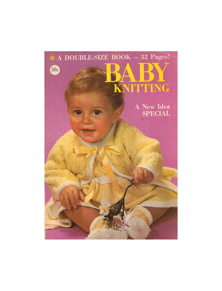 Baby Knitting A New Idea Special - Knitting Patterns 32 pages