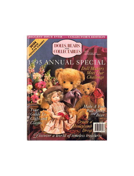 Dolls, Bears and Collectables Vol. 1 No. 4 1995 Annual Special With Patterns