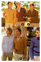 Classic Designs - Vintage Men's Knitting Patterns - Instant Download PDF 16 pages