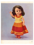 Knitting for Dolls of the World -  70s Knitted Doll Clothes Patterns for 13 or 16 inch dolls, Instant Download PDF 49 pages