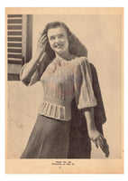 Knitwear Classics No. 4  Knitting Patterns For Women's Clothes Instant Download PDF 36 pages