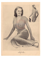 Knitwear Classics No. 4  Knitting Patterns For Women's Clothes Instant Download PDF 36 pages