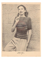 Knitwear Classics No. 4  Knitting Patterns For Women's Clothes Instant Download PDF 36 pages