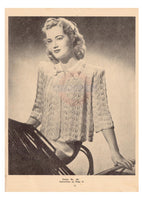 Knitwear Classics No. 4  Knitting Patterns For Women's Clothes Instant Download PDF 36 pages