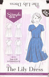 Simple Sew 038 The Lily Dress, Uncut, Factory Folded Sewing Pattern Multi Size 6-20