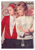 Lincoln Book 28 - 60s Knitting Patterns for Women's Sweaters and Cardigans Instant Download PDF 16 pages