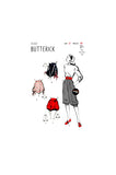 40s Set of Shorts and Knickers, Waist 28", Hip 37", Butterick 4107 Vintage Sewing Pattern Reproduction,