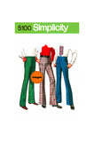 70s Men's Pants, Waist 32 (81 cm), Proportioned to Your Height, Simplicity 5100, Vintage Sewing Pattern Reproduction