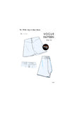 40s Wartime Era Men's Regulation Shorts with Adjustable Waistband, Waist 36" (92 cm), Vogue 958 Vintage Sewing Pattern Reproduction,