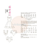 70s Women's Square Dance Dress in Three Styles, Bust 31.5 (80 cm), Authentic Patterns 260, Vintage Sewing Pattern Reproduction