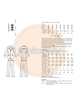 70s Men's Tailored Western Suit: The Jock Ewing Set, Various Sizes, Authentic Patterns 240, Vintage Sewing Pattern Reproduction