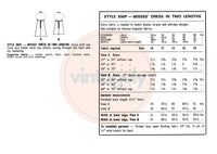 70s Easy Halter Neckline Dress in Micro Mini or Regular Length, Bust 34" or 38", Style 2754 Sewing Pattern Reproduction