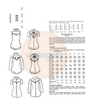 70s Western/Cowgirl Bodysuits with Design Variations, Bust 32.5 (83 cm) or 36 (92 cm), Authentic 252, Vintage Sewing Pattern Reproduction