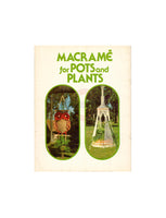 Macramé for Pots and Plants - 14 vintage 70s macrame plant hanger and owl patterns Instant Download PDF 20 pages