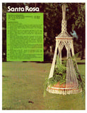 Macramé for Pots and Plants - 14 vintage 70s macrame plant hanger and owl patterns Instant Download PDF 20 pages