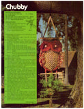 Macramé for Pots and Plants - 14 vintage 70s macrame plant hanger and owl patterns Instant Download PDF 20 pages