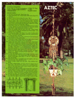 Macramé for Pots and Plants - 14 vintage 70s macrame plant hanger and owl patterns Instant Download PDF 20 pages