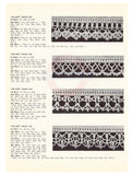 Myart Book 61 Crochet Edge Designs - Crochet Edge Patterns - Instant Download PDF 20 pages