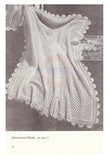 Patons 129 - Knitting Patterns for Shawls Instant Download PDF 24 pages