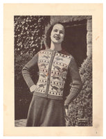 Patons 257 - 40s Knitting Patterns for Womens Sweaters and Cardigans Instant Download PDF 20 pages