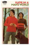 Patons 359 - 70s Patterns for Men's Sweaters, Cardigan and Sleeveless Jacket - Instant Download PDF 20 pages