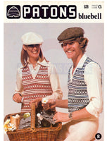 Patons 539 - 70s Knitting Patterns for Men, Women and Children Instant Download PDF 16 pages
