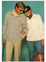 Patons 543 - 70s Knitting Patterns for Men, Women and Children Instant Download PDF 16 pages