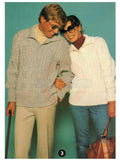 Patons 543 - 70s Knitting Patterns for Men, Women and Children Instant Download PDF 16 pages