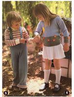 Patons 578 - 70s Knitting and Crochet Patterns for Toddlers Instant Download PDF 36 pages