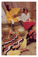 Patons 967 - 70s Crochet and Knitting Patterns for Women's Ponchos and Shawls - Instant Download PDF 24 pages