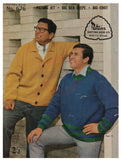 Patons 676 - 50s Knitting Patterns for Sweaters, Pullovers and Cardigans for Men Instant Download PDF 24 pages