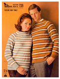 Patons 739 - 60s Knitting Patterns for Cardigans, Pullovers, Jacket for Men and Women Instant Download PDF 20 pages