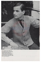 Patons 763 - 60s Knitting Patterns for Men - Instant Download PDF 20 pages