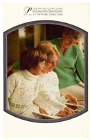Patons 849 Knitting Book - Knitting Patterns for Girls and Women Instant Download PDF 20 pages