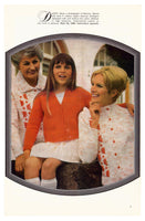 Patons 849 Knitting Book - Knitting Patterns for Girls and Women Instant Download PDF 20 pages