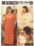 Patons C.39 Jiffy Stick - Patterns for Women and Children Instant Download PDF 16 pages