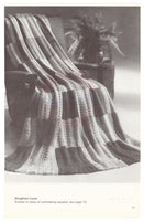 Patons 106 70s Afghans to Knit and Crochet - Instant Download PDF 24 pages