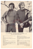 Patons 359 - 70s Patterns for Men's Sweaters, Cardigan and Sleeveless Jacket - Instant Download PDF 20 pages