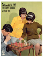 Patons 727 - 60s Knitting Patterns for Women Instant Download PDF 20 pages