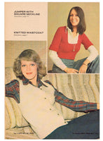 Women's Weekly Quick Knits and Crochet Instant Download PDF 16 pages
