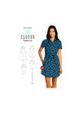 Simplicity SL103 Shirt Dresses with Length Variations, Uncut, Factory Folded, Sewing Pattern Size 6-14