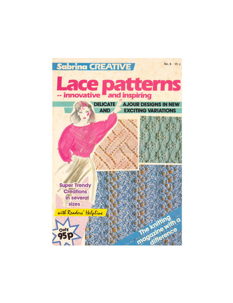 Sabrina Creative Lace Patterns - Instant Download PDF 32 pages