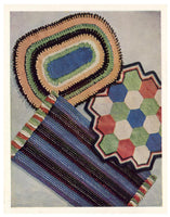 Stitchcraft 168 - 1947 Patterns for Rugs, Caps, Pomp-Poms, Mittens, Hats, Sweaters, Bedjackets, Vests, Knickers - Instant Download PDF 20 pages