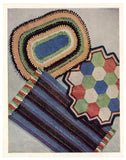 Stitchcraft 168 - 1947 Patterns for Rugs, Caps, Pomp-Poms, Mittens, Hats, Sweaters, Bedjackets, Vests, Knickers - Instant Download PDF 20 pages
